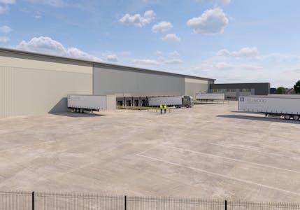 Quattro Raunds, Raunds, Northamptonshire, Distribution Warehouse / Industrial / Warehouse / Industrial / Warehouse To Let - Quattro Ext_Unit 300_Yard_02.jpg