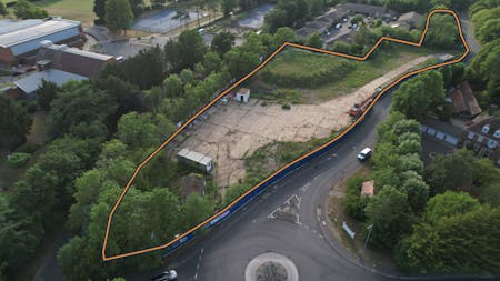 Land On The South Side Of Grange Farm Lane, Chigwell, Open Storage To Let / For Sale - land off grange farm outline.jpg