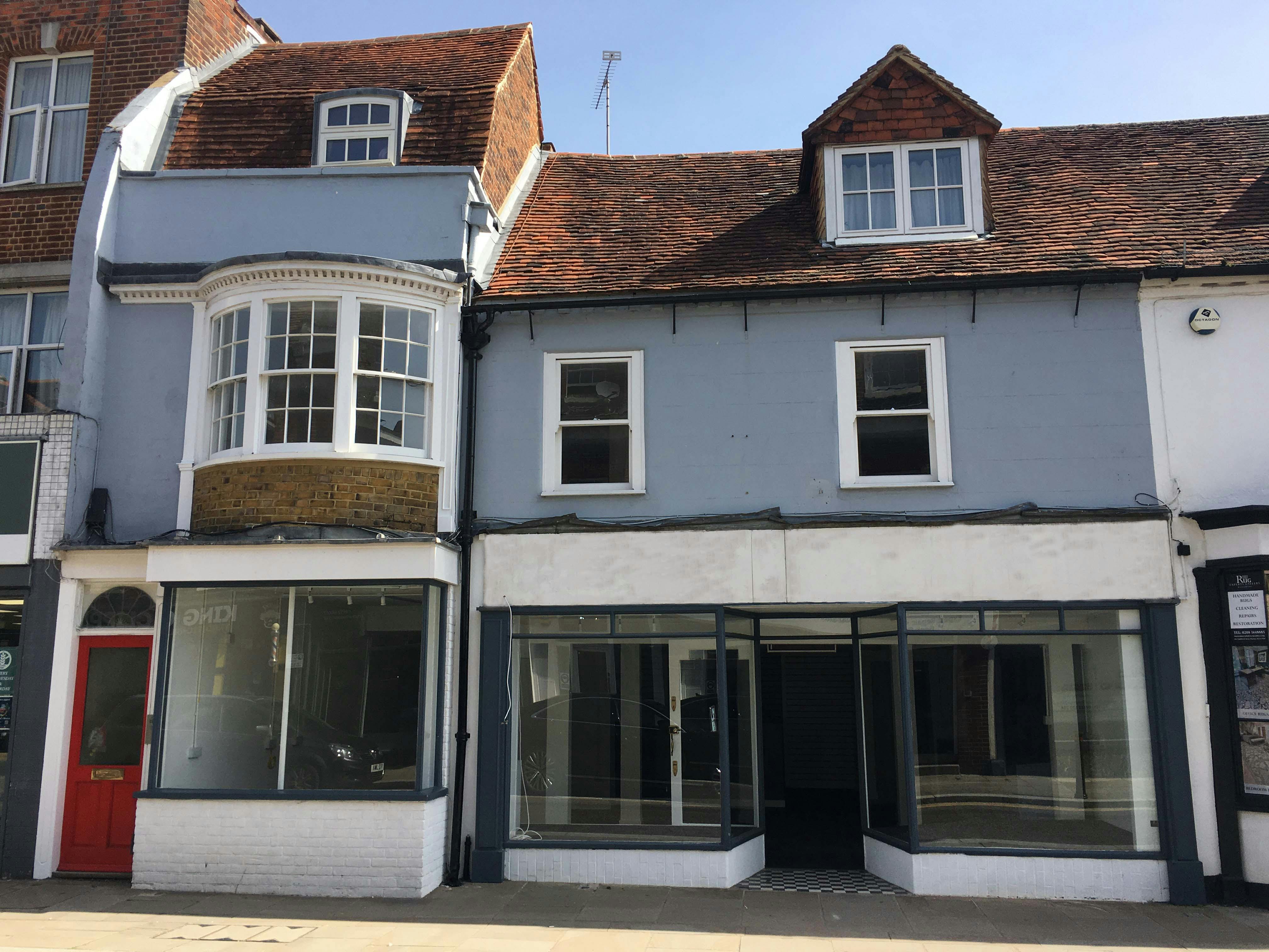 106-108 Guildford Street, Chertsey, Retail To Let / For Sale - shop front.jpg