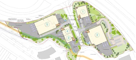 Frimley Business Park, Camberley, Industrial / Warehouse To Let - Site plan