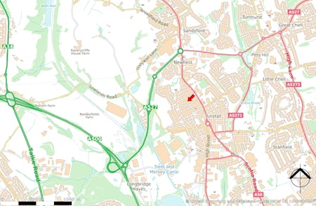 Offices and compound, Parsonage Street, Stoke-on-Trent, Office To Let - Town map.jpg