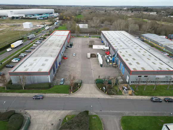 Unit 1 Coldharbour Pinnacles Estate, Harlow, Industrial To Let - Unit1 red lined.jpg