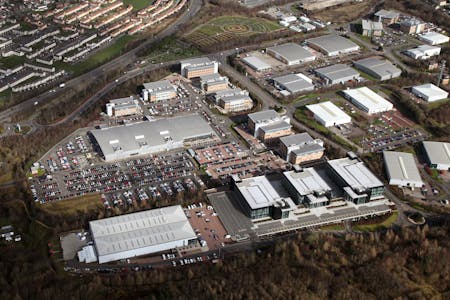 Nevis House, Glasgow, Office To Let - Aerial Photo Hamilton Int Park.jpg