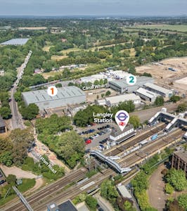 Langley Connect, Langley Park Road, Langley, Industrial/Logistics / Industrial / Warehouse To Let - Location aerial