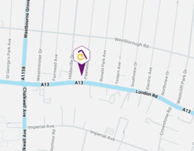 659 London Road, Westcliff-on-Sea, Office / Retail To Let - map.png
