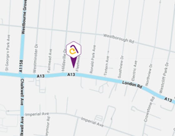 659 London Road, Westcliff-on-Sea, Office / Retail To Let - map.png