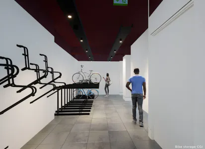 6 Chesterfield Gardens, Mayfair, Office To Let - 6C Cycle Racks.jpg