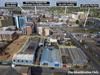 Holly Street Trading Estate, Latimer Road, Luton, Automotive / Factory / Industrial / Industrial/Logistics / Industrial / Manufacturing / Industrial (Multi Let Scheme) / Industrial Park / Industrial / Storage / Investment - Industrial / Motortrade / Industrial / Warehouse For Sale - Aerial_Points_of_Interest.jpg
