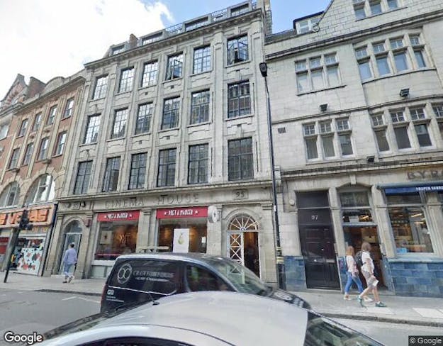 Cinema House, 93 Wardour Street, London, Office, To Let