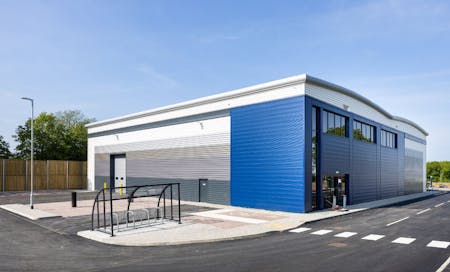 Unit 24 Panattoni Park, Gothard Green Way, Goddards Green, Burgess Hill, Industrial / Warehouse To Let - Unit 24 external side.JPG