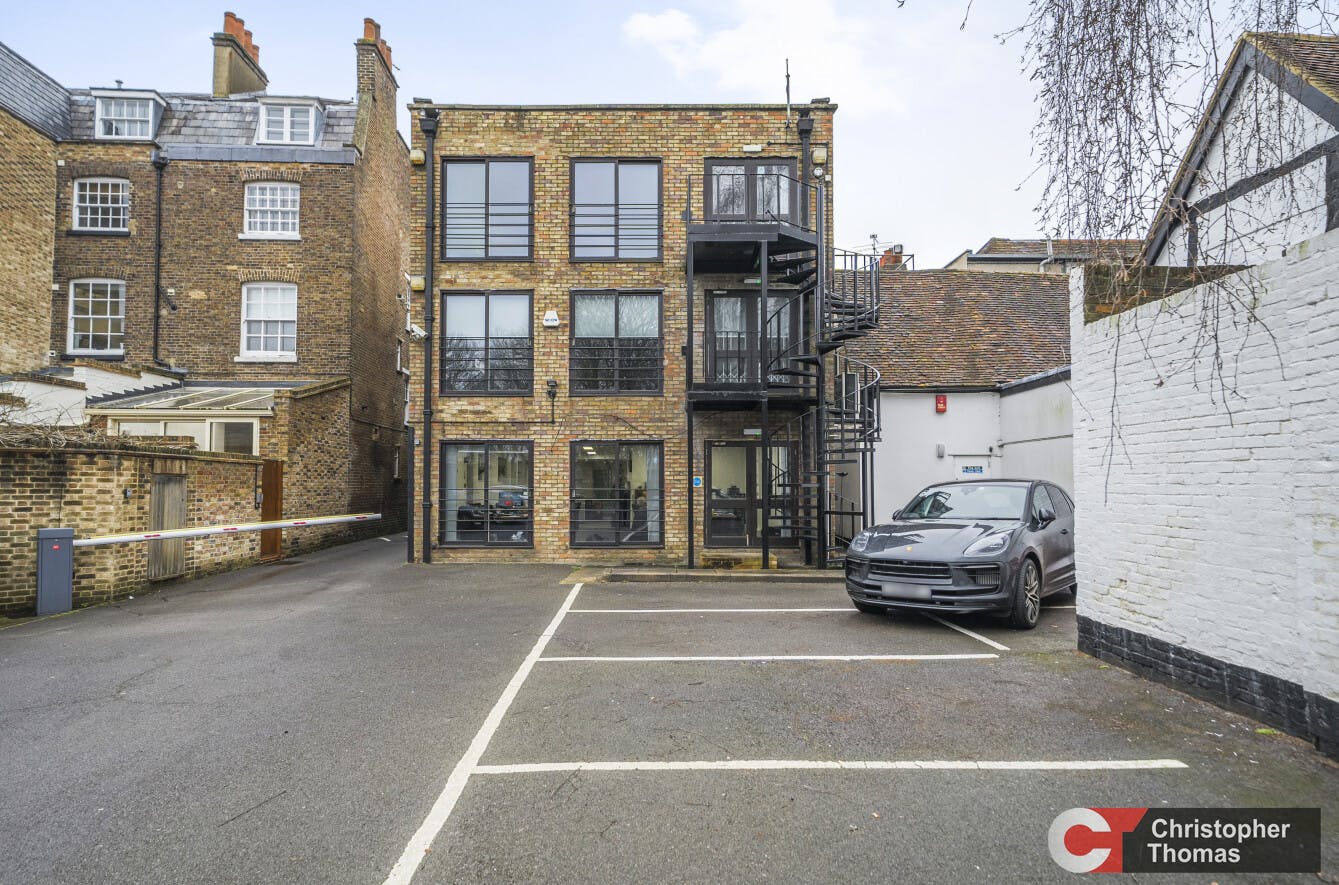 119-120 High Street, Eton, Office To Let - Car park facing elevation.jpg