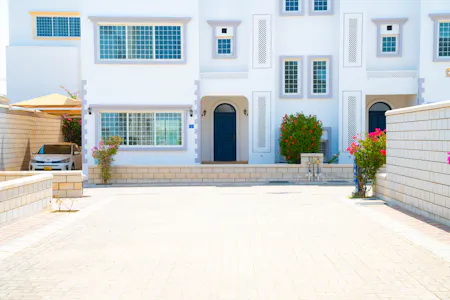 Dar Yasmeen Villa Residency, Way 2954, Seeb, Residential To Let - 11 Exernal paved area.jpg