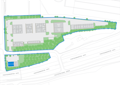 Unit 26, Albion Industrial Estate, Pontypridd, Industrial To Let - Albion estate plan.png