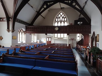 The United Reformed Church and Hall, Queens Road, Weybridge, Office / Other / Industrial / Warehouse For Sale - URC Weybridge church interior 1.jpg