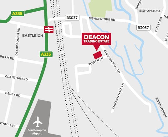 Unit C5 Deacon Trading Estate, Eastleigh, Industrial To Let - Deacon TE Local Map.jpg