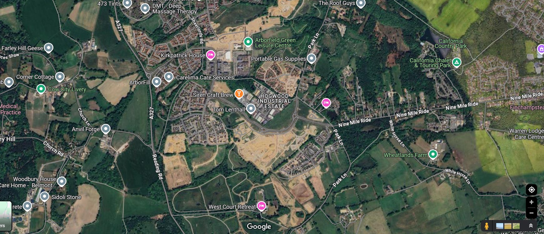 Convenience Store, Finchwood Park Neighbourhood Centre, Wokingham, Retail To Let - Screenshot 20250708 Development Site and Surrounds.png