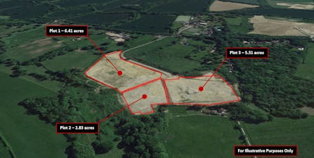 Land At Nowhurst Business Park, Horsham, Open Storage To Let - aerial plots.JPG