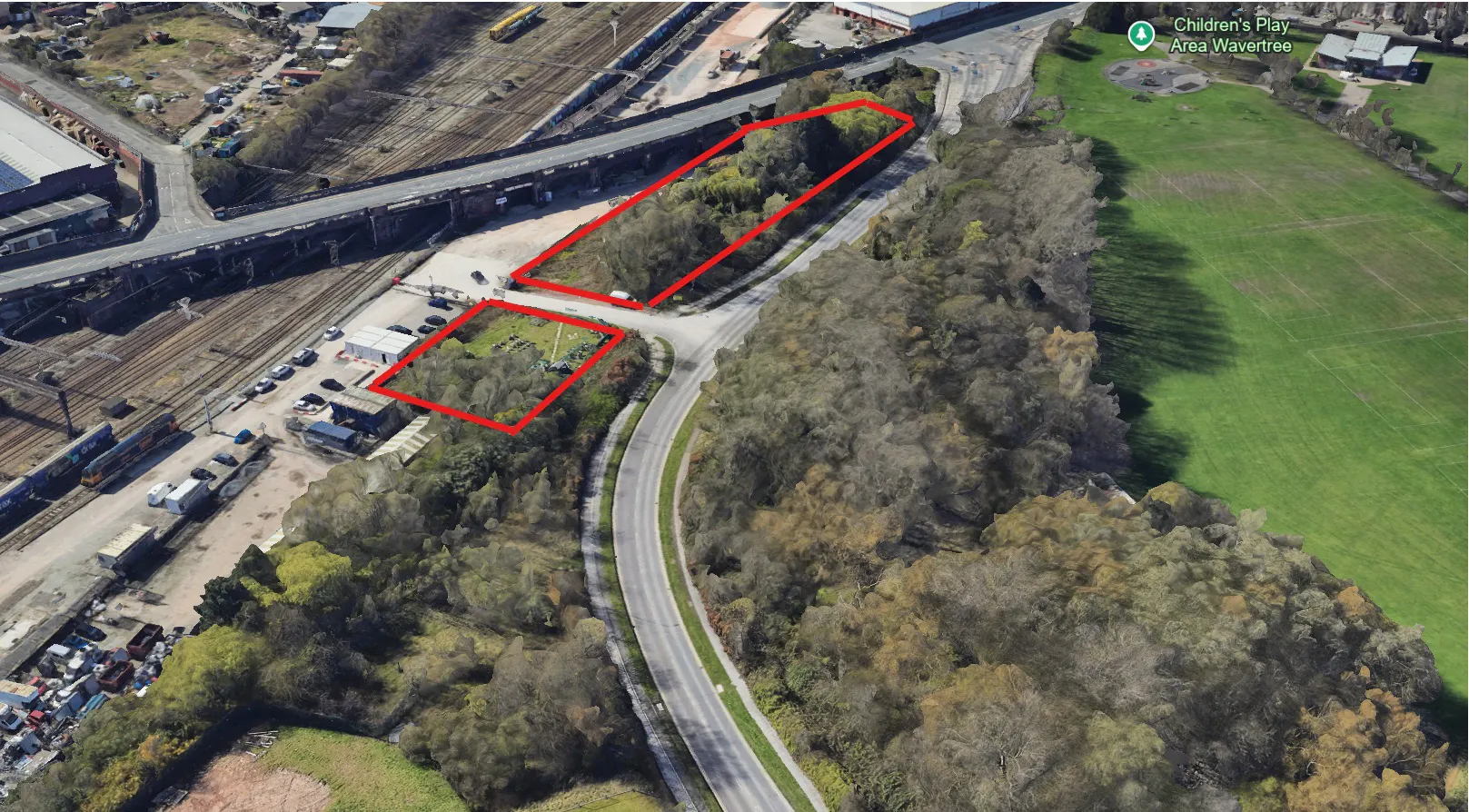 Proposed Fuel Station Site, Innovation Boulevard, Liverpool, Development / Development / Other / Retail To Let - Google Earth oct 26.jpg