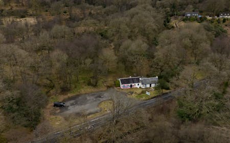 Land Development Opportunity, Former Bonnie Braes Cafe, Arrochar, Loch Lomond, Development Site / Land For Sale - DJI_0383.JPG
