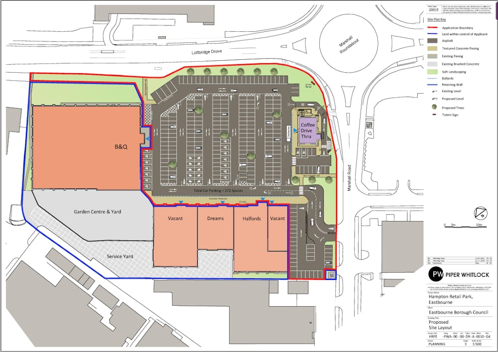 Hampden Retail Park, Marshall Road - Hampden Retail  latest scheme plan Image.PNG