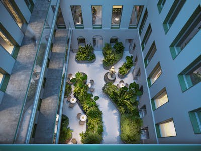 Révay 10, Révay 10 Office Building, Budapest, Office To Let - 484_Revay_Palota_INTERIOR_CAM08_NIGHT.jpg