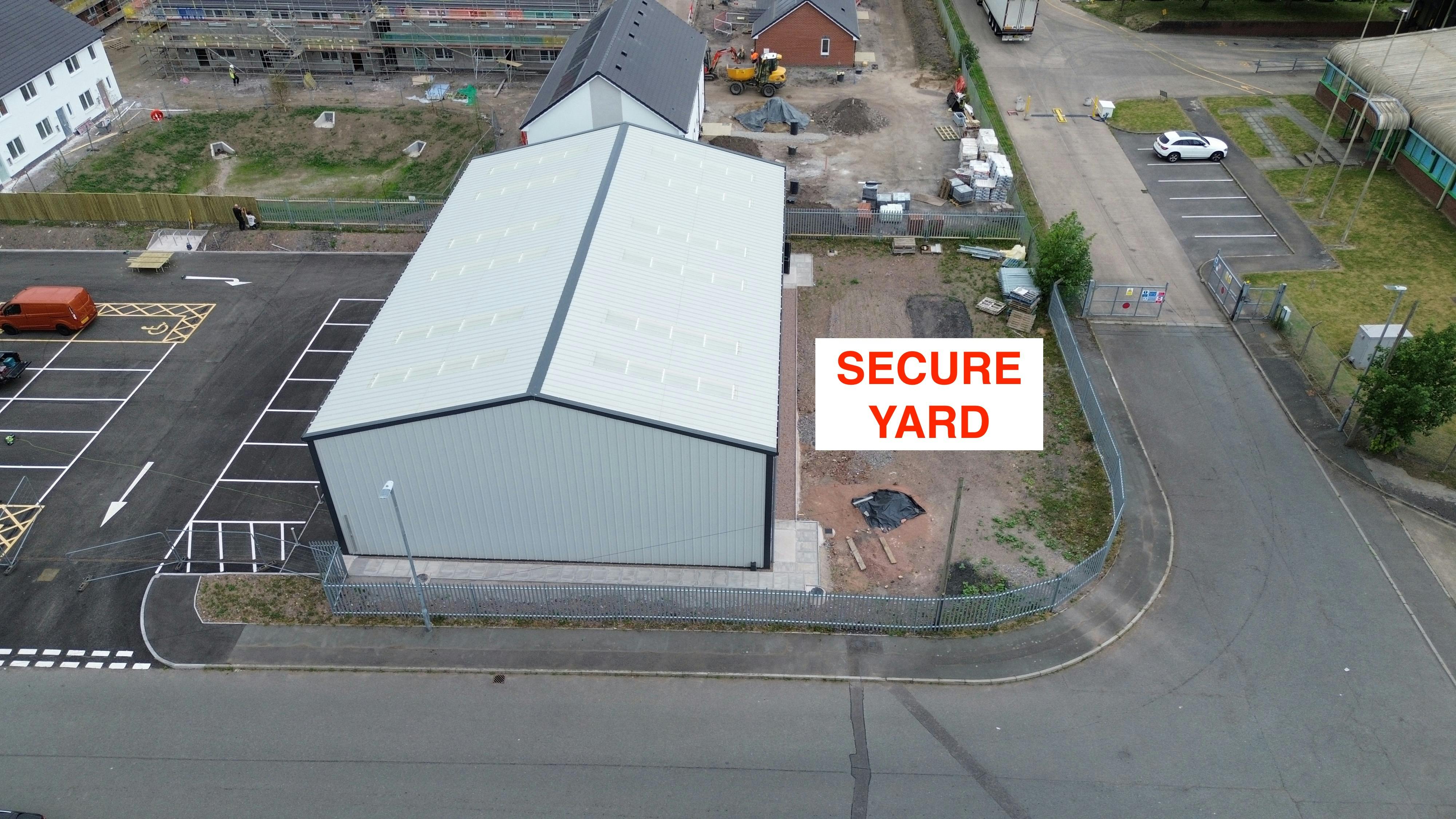 Unit 1 & 3 Wynnstay Industrial Estate, Ruabon, Wrexham, Industrial To Let - Unit 1 - 3 - REAR YARD.jpeg