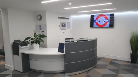 227 Shepherds Bush Road, Hammersmith, Hammersmith, Serviced Office To Let - SBR Reception.jpg