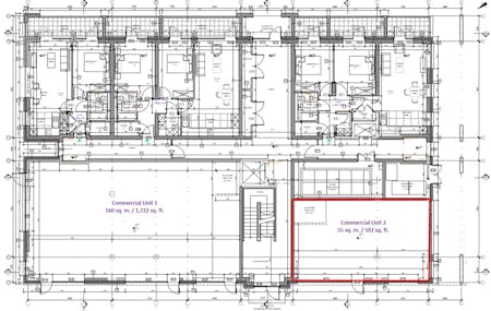 Unit 2 Balfe Court, Dublin 12, Retail To Let - Unit 2 Balfe Court - Floor Plan.jpg