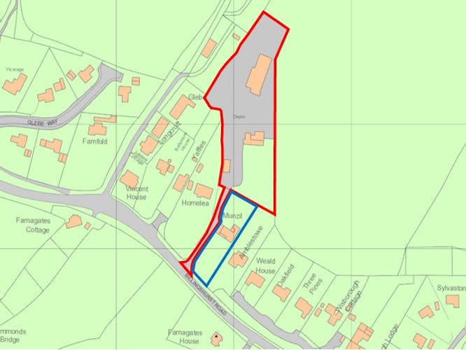 Former EP Clark Yard & Munzil, Wisborough Green, Billingshurst, Land