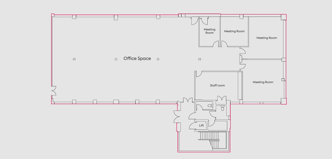 10-12 Cedarwood, Chineham Park, Basingstoke, Offices To Let - 1012 Cedarwood ground floor plan.png