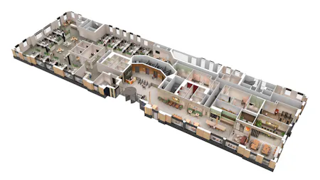 45 Waterloo Street, Glasgow, Office To Let - 07-Isometric Ground Floor.jpg
