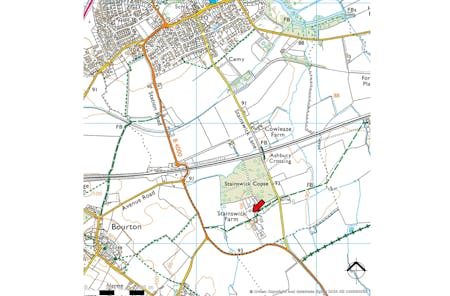 Storage Unit, Stainswick Farm, Shrivenham, Swindon, Industrial To Let - edae001bfb499a166bfe4a78e56c4603map 1 copy.jpg