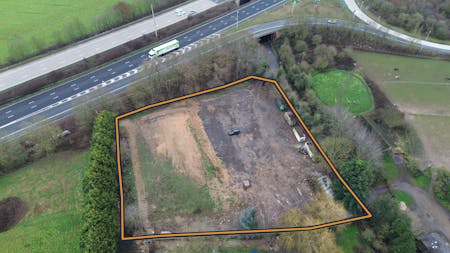 Former Waterdell Nurseries, Chequers Lane, Watford, Development Land / Open Storage For Sale - DJI_0626 Outlined.jpg