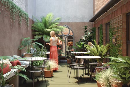 Runway East, Bloomsbury, 24-28 Bloomsbury Way, London, Office / Serviced Office To Let - Secret Courtyard.jpg