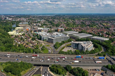 Units 1-3 Causeway Central, Lovett Road, Staines-Upon-Thames, Industrial / Warehouse To Let - CGI - Aerial