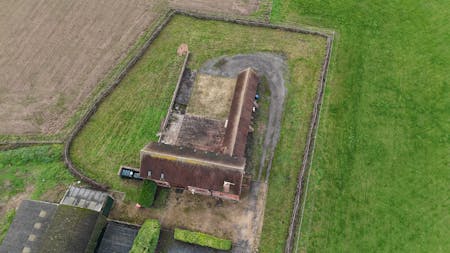 Old Barn Cottage, Warwick, Office To Let - The Old Barn - Aerials-1.jpg