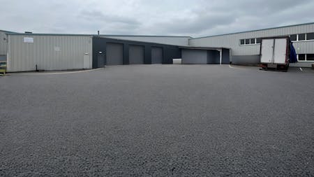 Blackworth Industrial Estate, Highworth, Industrial / Warehouse To Let - Blackworth Industrial Estate Unit 2A Yard Photo.png