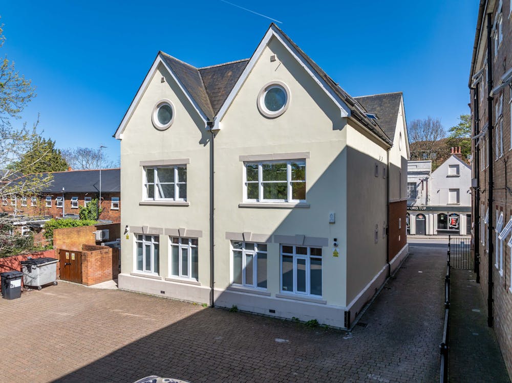 Meridian House, 9-11 Chertsey Street - First Floor Suite Meridian House - drone low res 8 of 8.jpg