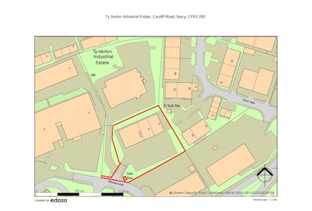 Units 2-5, Ty Verlon Industrial Estate, Barry, Industrial To Let - Units 2-5 Ty Verlon Industrial Estate demise plan .jpg