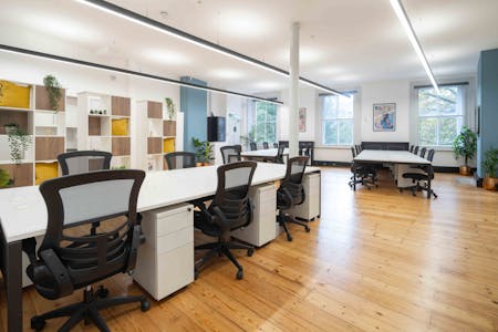 91-93 Great Eastern Street, London, Office / Serviced Office To Let - Open Plan Desks Area.jpg