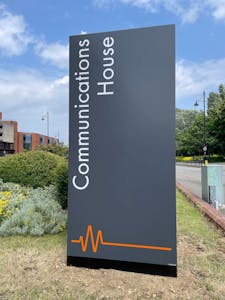 Communications House, South Street, Staines, Office To Let - comms house board.jpg