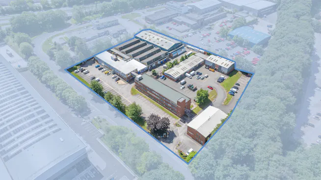 Vickers Business Centre, Basingstoke, Office To Let - Aerial.jpg