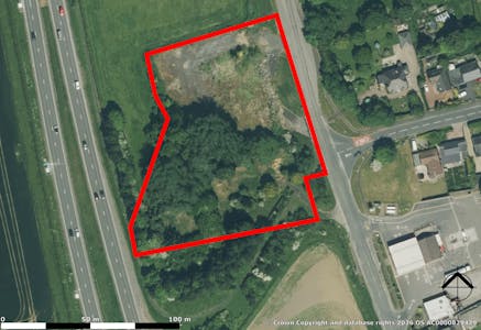 Development Opportunity For Sale in Morpeth, Morpeth, Development For Sale - Stannington Site Plan (red line) NEW.jpg
