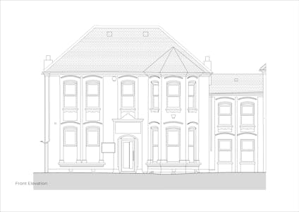 34 Mansfield Road, London, Office To Let - MR07Existing Elevations 101.jpg