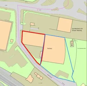 Lisburn Terrace East, Sunderland, Industrial To Let - Site Plan NEW.jpg