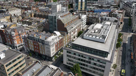 68 Great Portland Street, London, Office For Sale - ariel