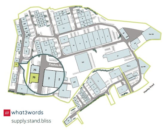 Unit 76 Powder Mill Lane, Dartford, Industrial To Let - Dartford - 76 Powder Mill site plan.jpg