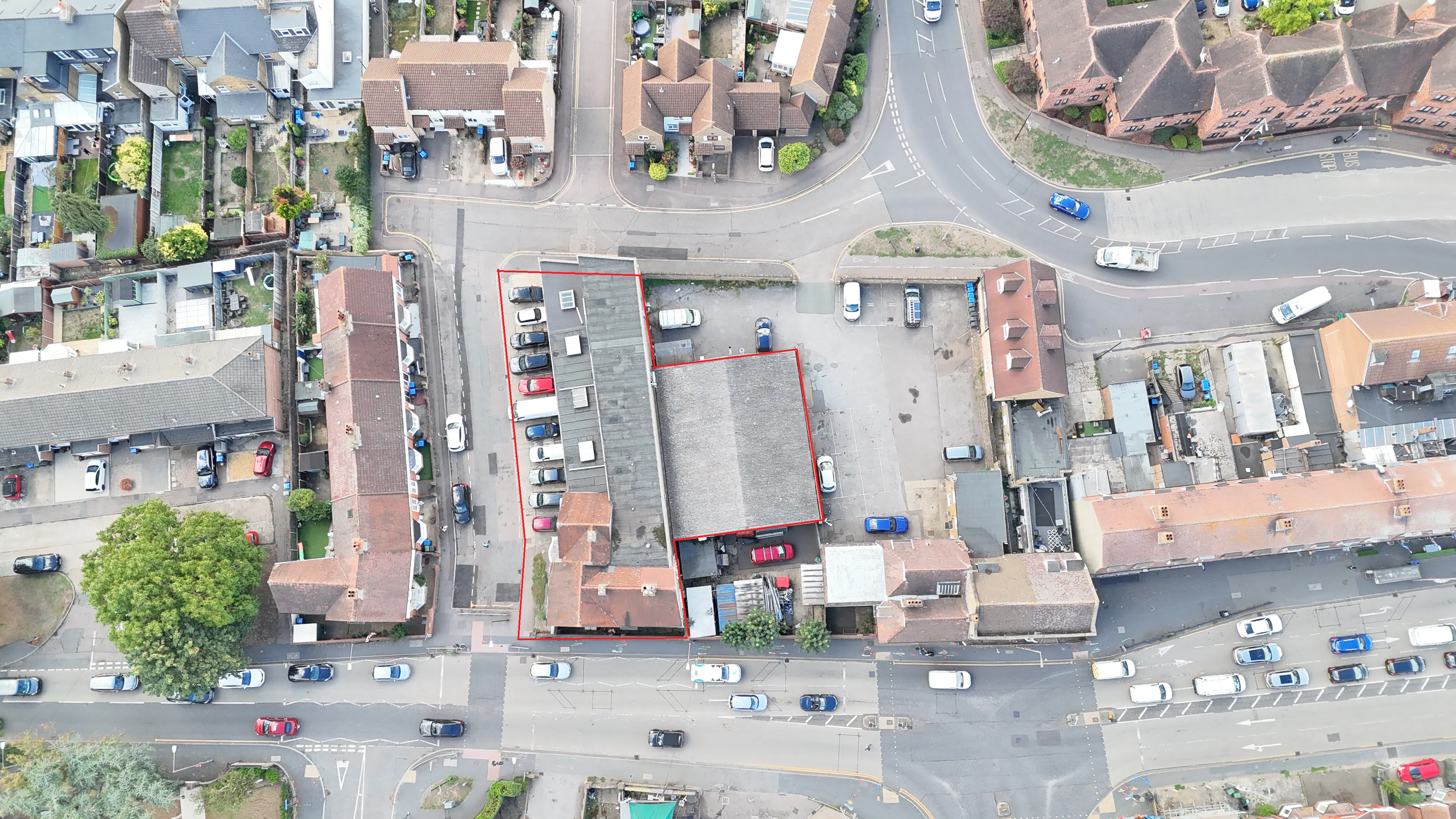 Newmet House and Fordoun House, Newmet House, Rue De St Lawrence, Waltham Abbey, Industrial For Sale - Red line demise.png