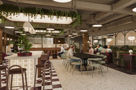 279 Tottenham Court Road Office Spaces, London, Office / Serviced Office To Let - 69a57fd2e769deee98de4c8b_Members Lounge 2.jpg