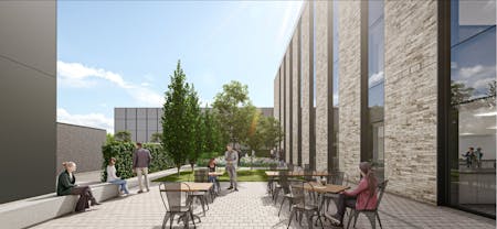 South Cambridge Science Centre, Babraham Road, Cambridge, Hi Tech / Lab / Industrial / Laboratory / Office / Other / Research and Development To Let - Outside Courtyard.PNG